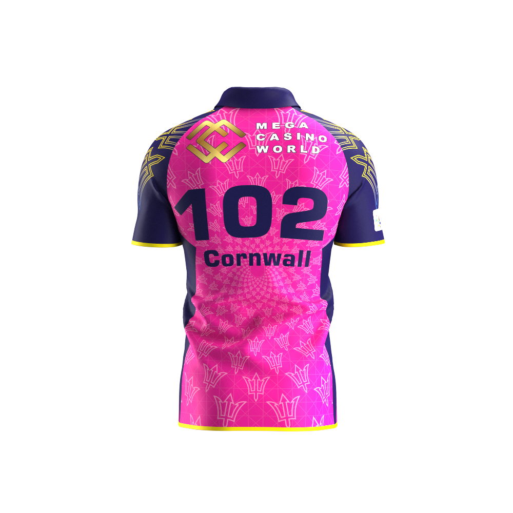 Limited Edition - Rahkeem Cornwall Barbados Royals Match Jersey-2023